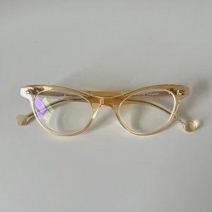Champagne Vintage Style Cat Eye Optical Glasses - Fabulous Fanny's - Jeane